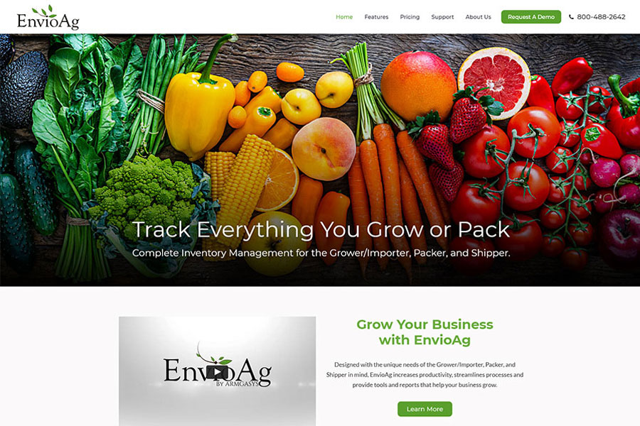 EnvioAg website