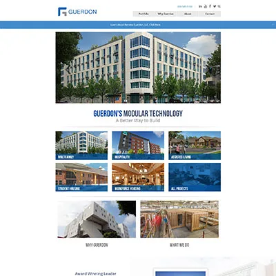 Guerdon Modular Buildings Website Image