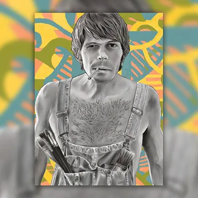 Huck Graffiti Illustration