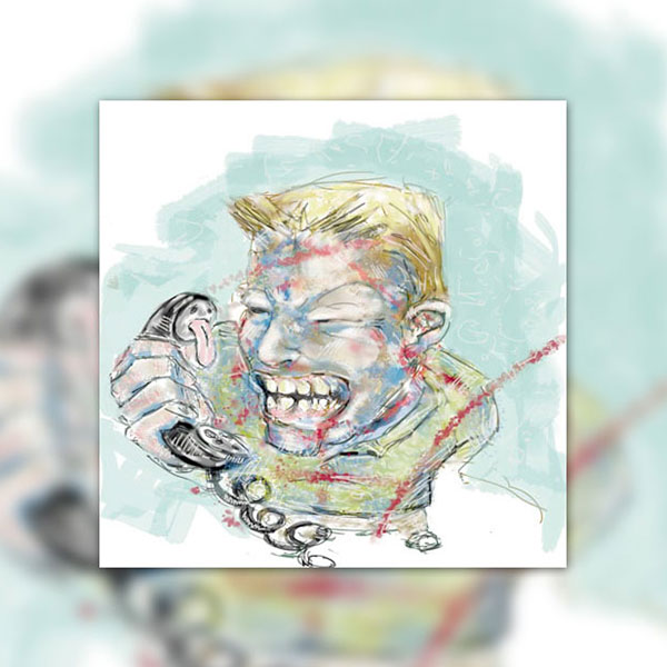 Telephone Sales Caricature